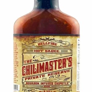 Hellfire Chilimasters Reserve scharfe Sauce, 6.8 Unzen.