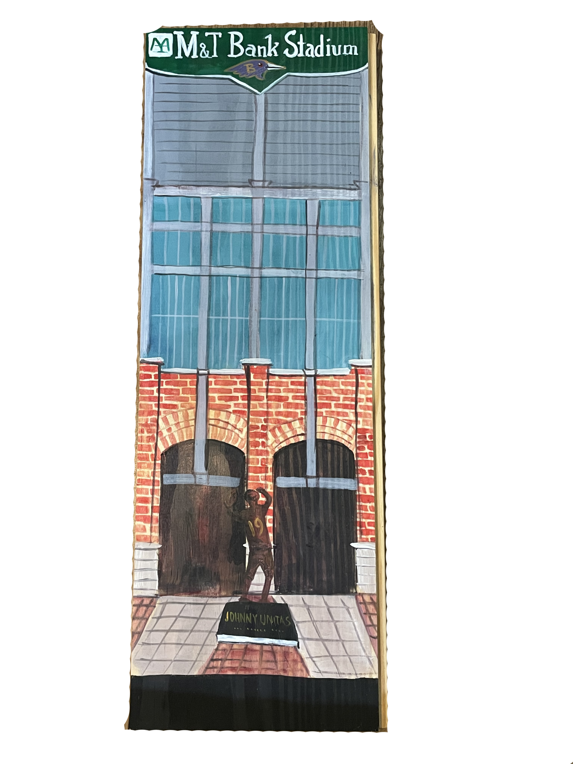 Linda Amtmann Holzplanken - M & T Bank Stadium