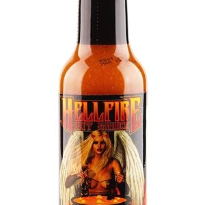 Hellfire Devil’s Gold-scharfe Sauce, . – 5oz