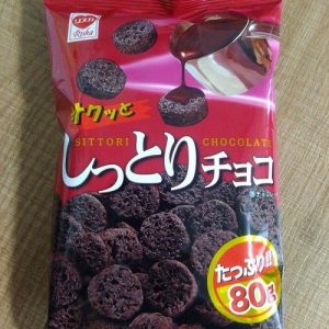 Riska, Shittori Choco, mit Schokolade getränkter Maispuff, – 70g