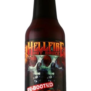 Hellfire Double Doomed Re-Booted scharfe Sauce. – 5oz