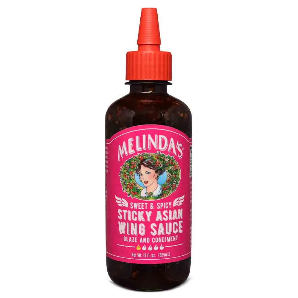 Melinda's süß & scharf Sticky Asiatische Flügelsauce