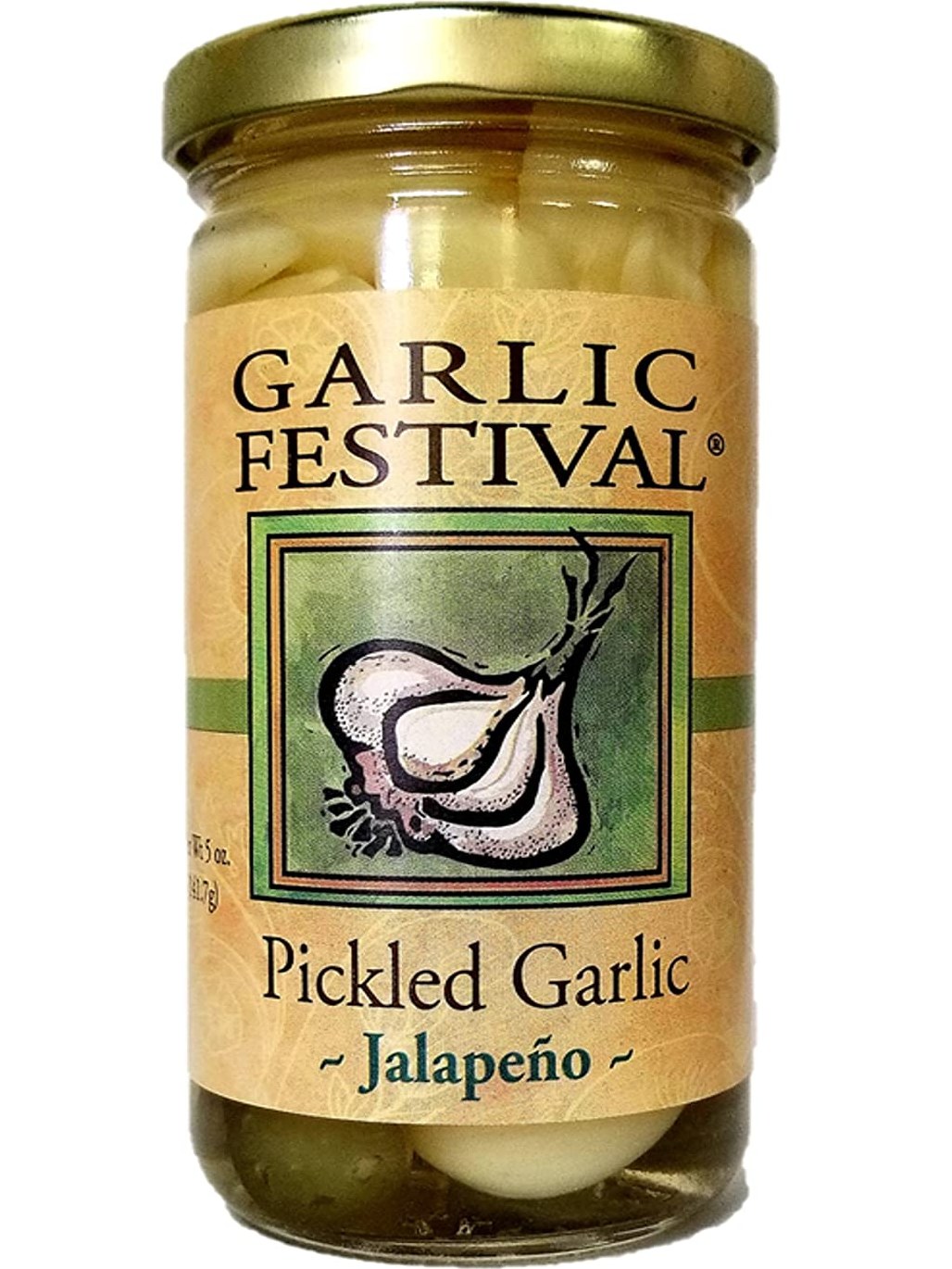 Eingelegter Knoblauch Jalapeno Knoblauch Festival Foods 8