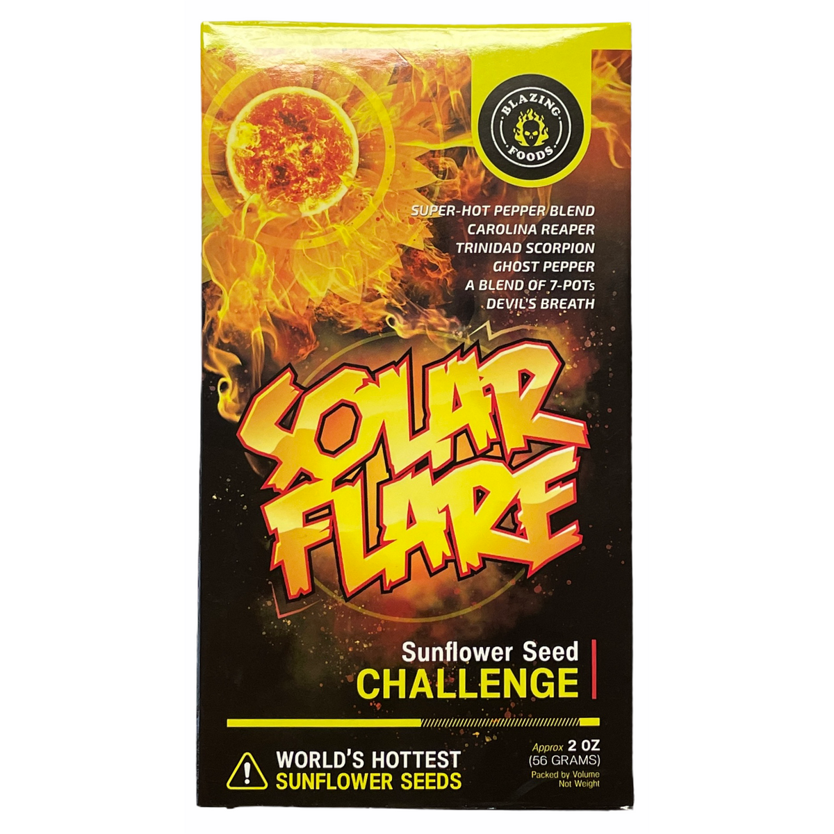 Solar Flare Sonnenblumenkern Herausforderung