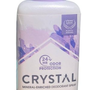 Crystal Deodorant, Spray, Lavendel & weißer Tee