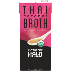 Oceans Brühe – Bio-Thai Kokosnussbrühe, – 32oz
