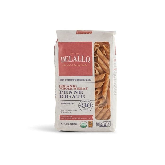 DeLallo Ganze Weizen Penne Rigate Pasta
