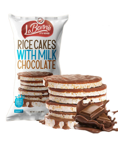 Reiskuchen mit Milchschokolade, koscher für Passah, 3,1 oz