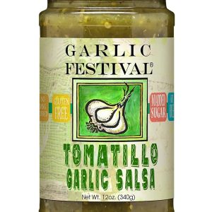 Salsa Tomatillo Knoblauch Salsa Knoblauch Festival Lebensmittel 12