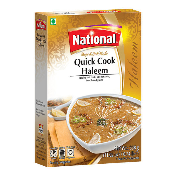 National Quick Cook Haleem Gewürz & Linsenmischung 338g (392 oz)