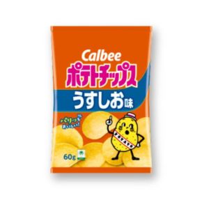 Calbee Kartoffelchips – leicht gesalzen