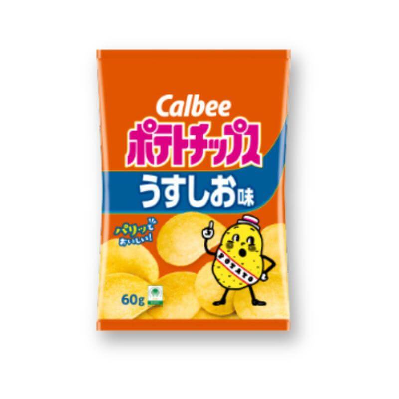 Calbee Kartoffelchips – leicht gesalzen