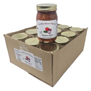 Case of 12 Healthy Heart Market No Salz zugesetzte mittlere Salsa – . – 16oz