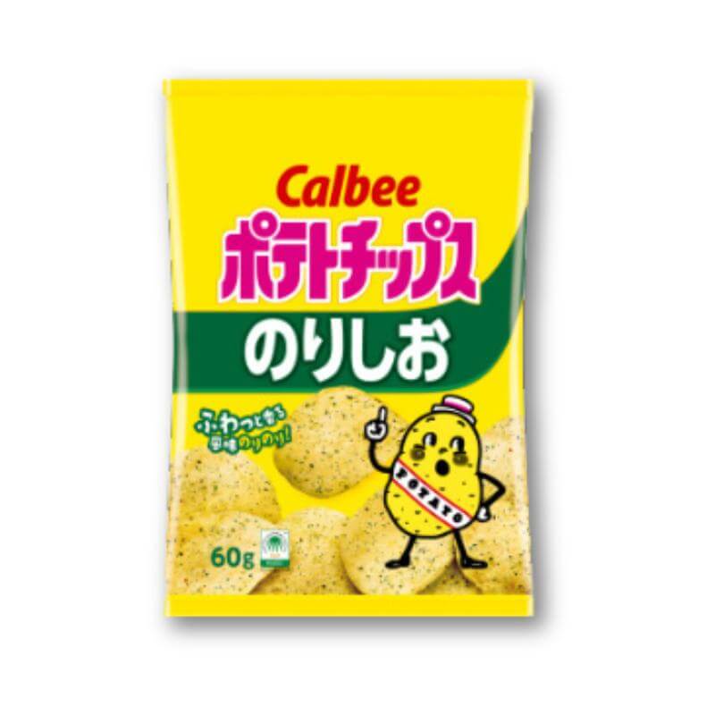 Calbee Kartoffelchips – Algensalz