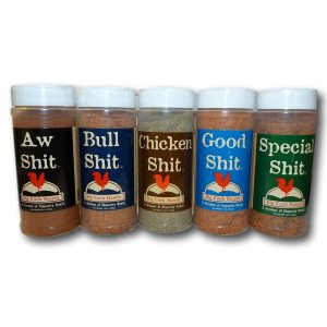 BCR Shit Würzset von 5 Flaschen sparen 10% $71,98