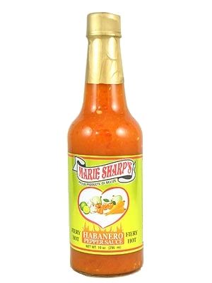 Marie Sharp's Fiery Hot Habanero Chilisauce, 10oz