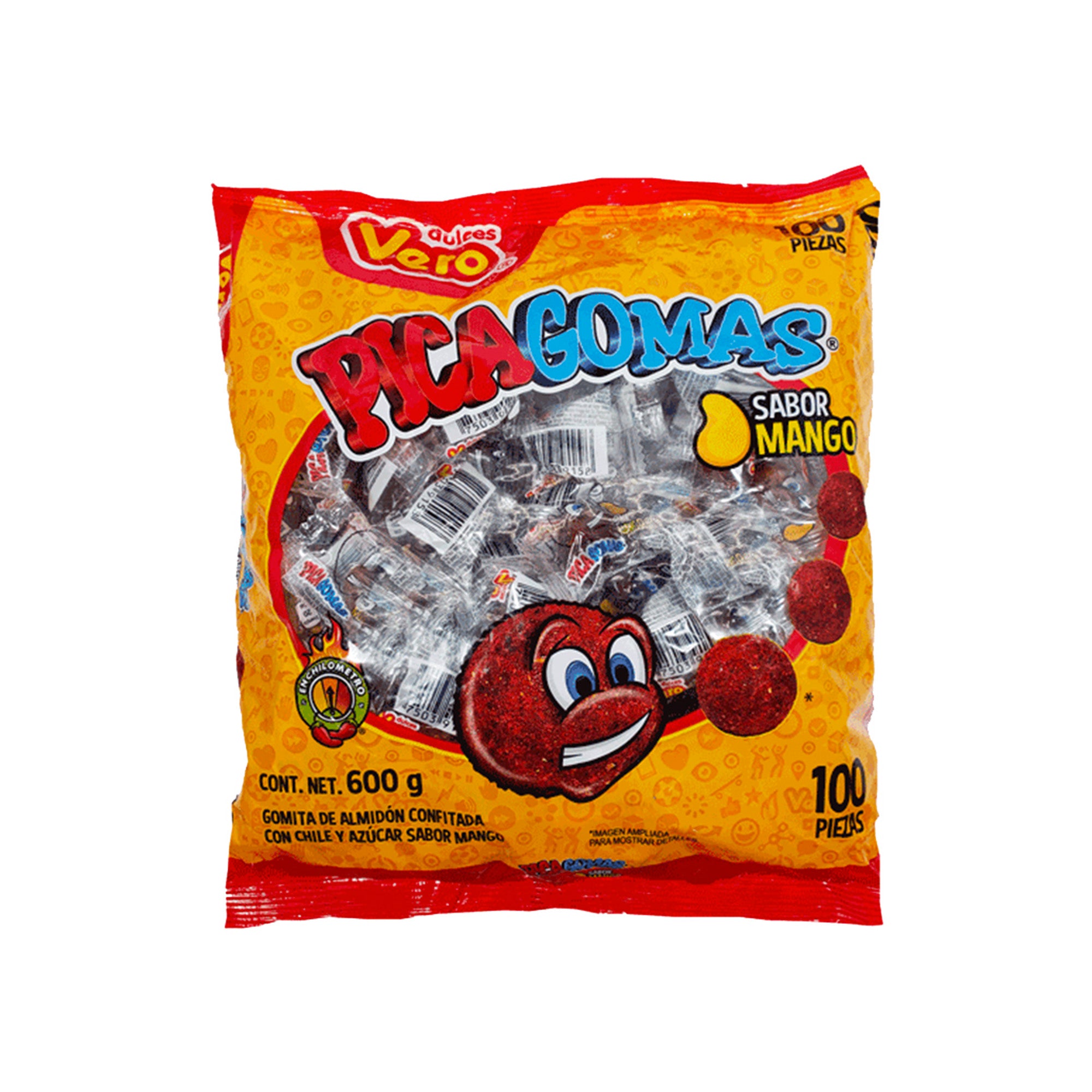 Vero Pico Gomas Mango – 100 Stück (Mexiko)