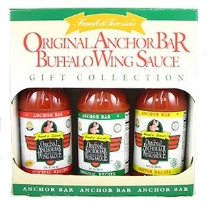 Anchor Bar heiße Flügel Saucen Geschenk-Box