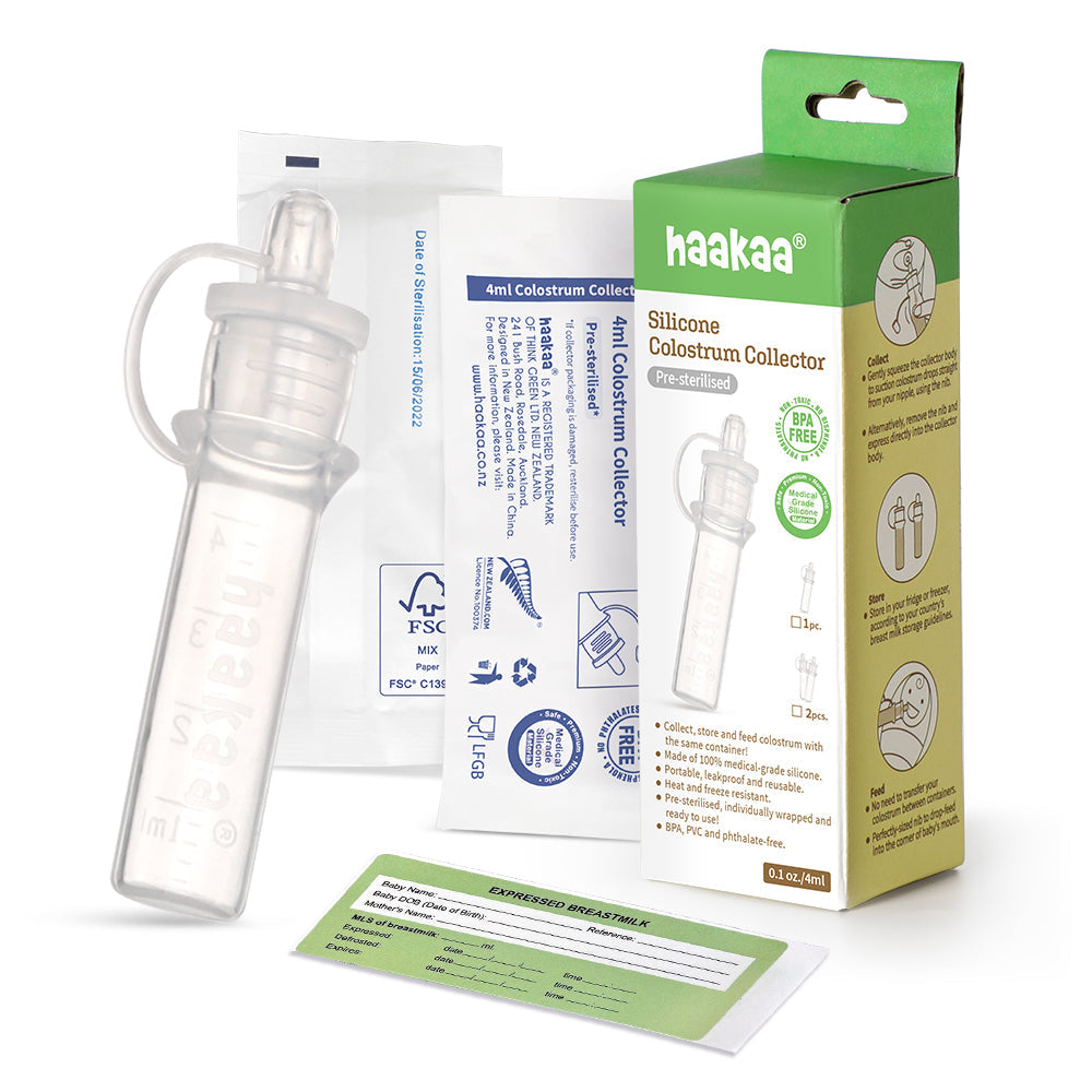 Haakaa Silikon Colostrum Kollektoren 4 ml, 1 PK (vorsterilisiert)