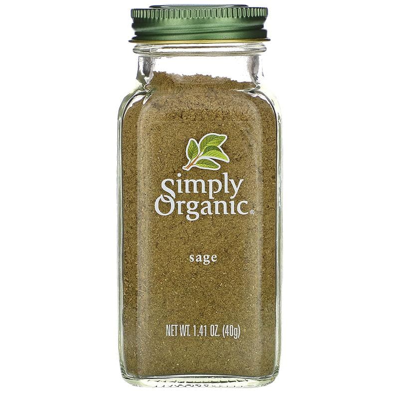 Simply Organic Organischer gemahlener Salbei, 1,41 oz