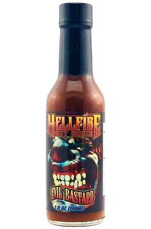 Hellfire Böse Bastard Chilisauce, 5oz