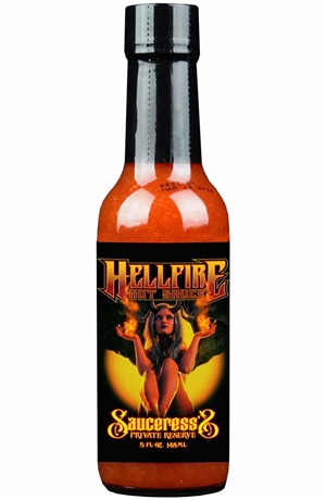 Hellfire Chilisaucen Saucers's Private Reserve, 5oz