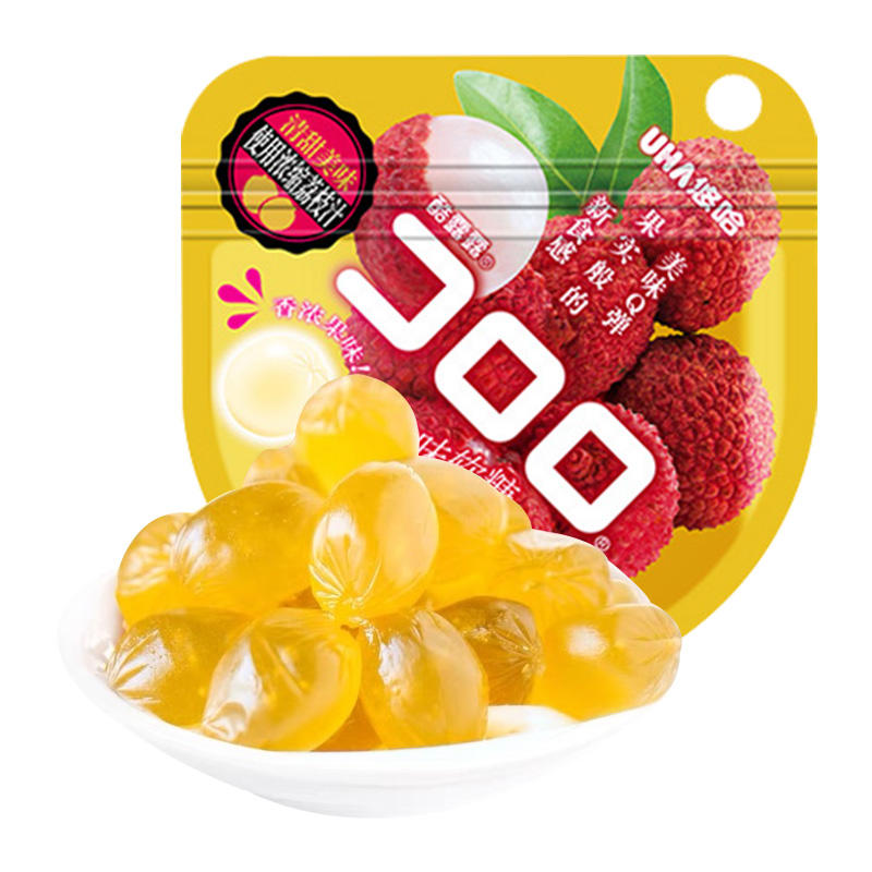 UHA Kororo Lychee Geschmack Gummy Süßigkeiten 52g