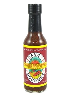 Dave's Geröstete Pfeffer Chilisauce, 5oz