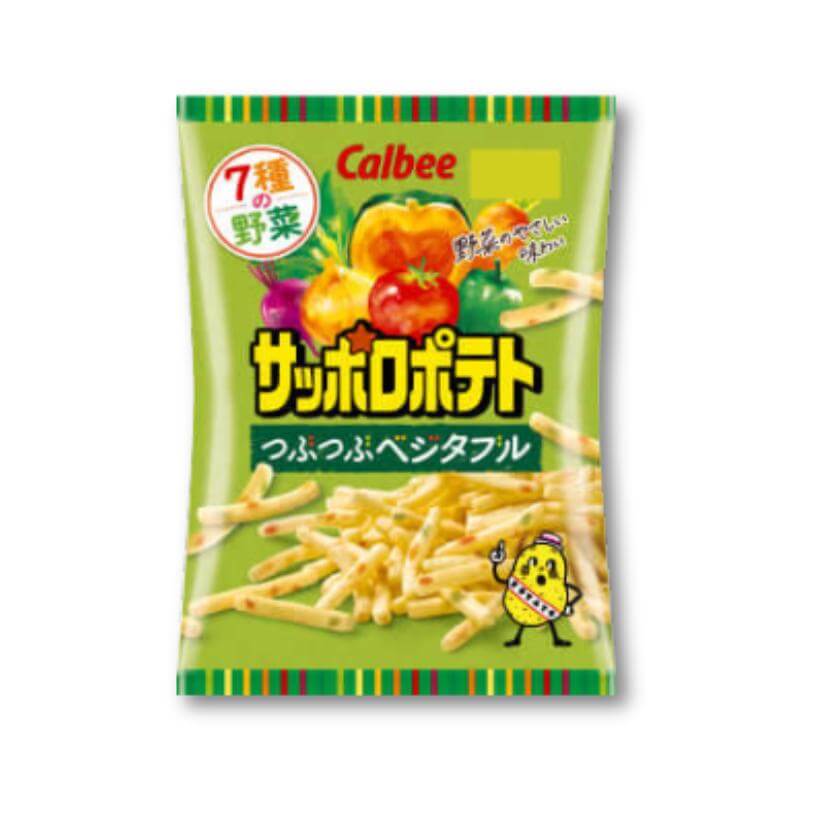Calbee Sapporo Kartoffelmischung Gemüse