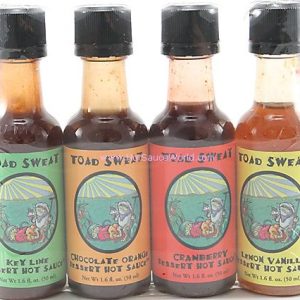 Toad Sweat scharfe Sauce Minis, 4/1.6oz.