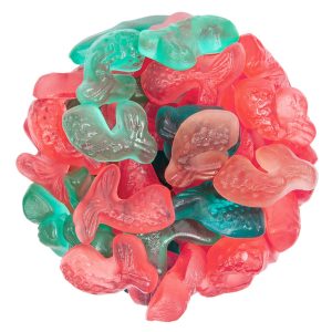 Gummi Meerjungfrau Schwänze 1/2 lb Bulk