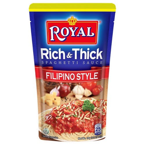 Royal – Reich & dick – Spaghettisauce – philippinischer Stil – 900G