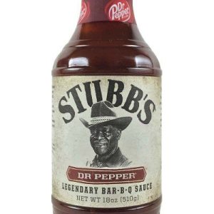 Stubb’s Dr. Pfeffer-Bar-b-q-Sauce, . – 18oz