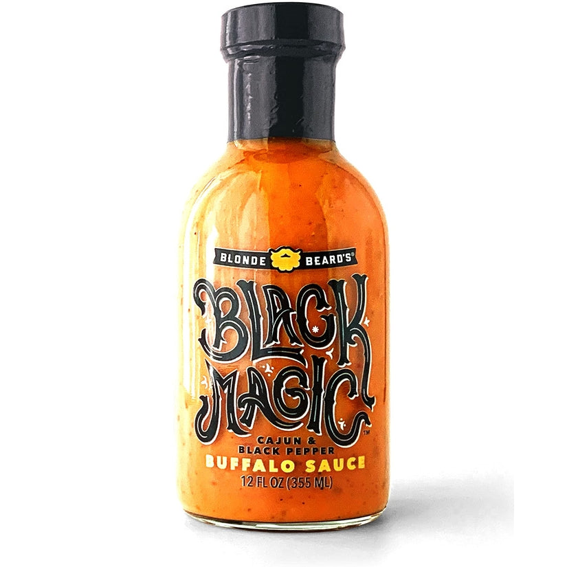 Blonde Beard's Schwarze magische Büffelsauce