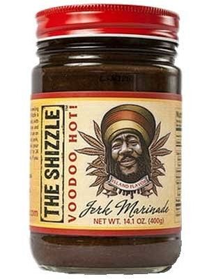 Die Shizzle Voodoo Hot! Jerk Marinade, 14oz