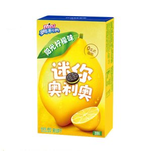 mini oreo spring limitierte edition: sonniger zitronengeschmack – 40g
