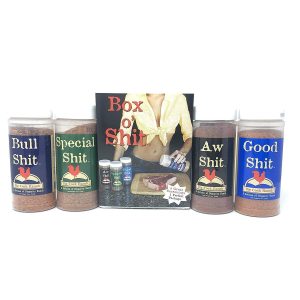 BCR Box of Shit Würzung in bunten Set von 4 dekorativen Box sparen 5%