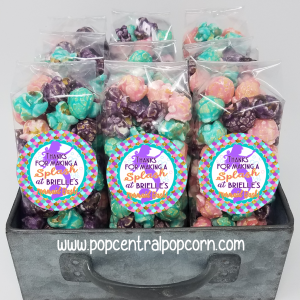 “Mermaid Splash” Popcorn Party Gefälligkeiten