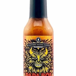 Heartbreaking Dawns Papa Boi Caribbean Scotch Bonnet scharfe Sauce. – 5oz