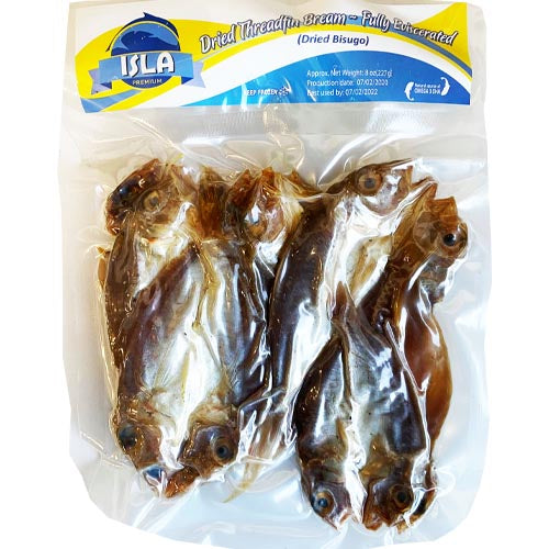 Isla Premium – Getrocknete gesalzene Fadenflosse Bream (Bisugo) – Vollständig ausgeweidet – 8 OZ