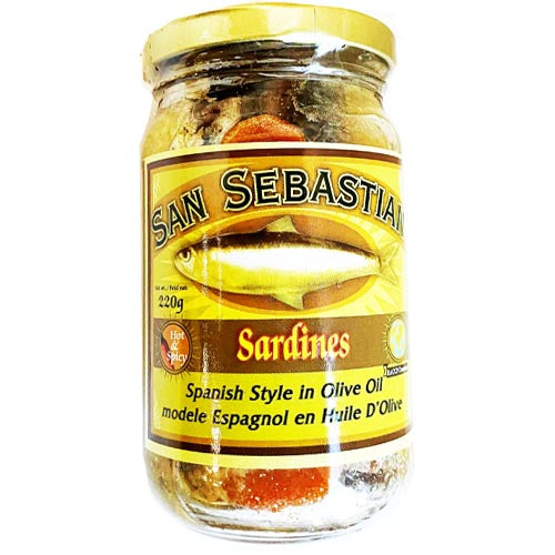 San Sebastian – Spanischer Stil in Olivenöl (heiß und würzig) – 230 G