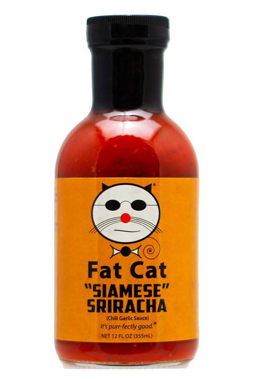 Fat Cat Siamesische Sriracha Sauce, 12oz
