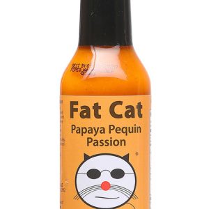 Fat Cat Papaya Pequin Passion scharfe Sauce. – 5oz