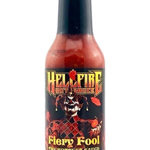 Hellfire Fiery Fool scharfe Sauce. – 5oz