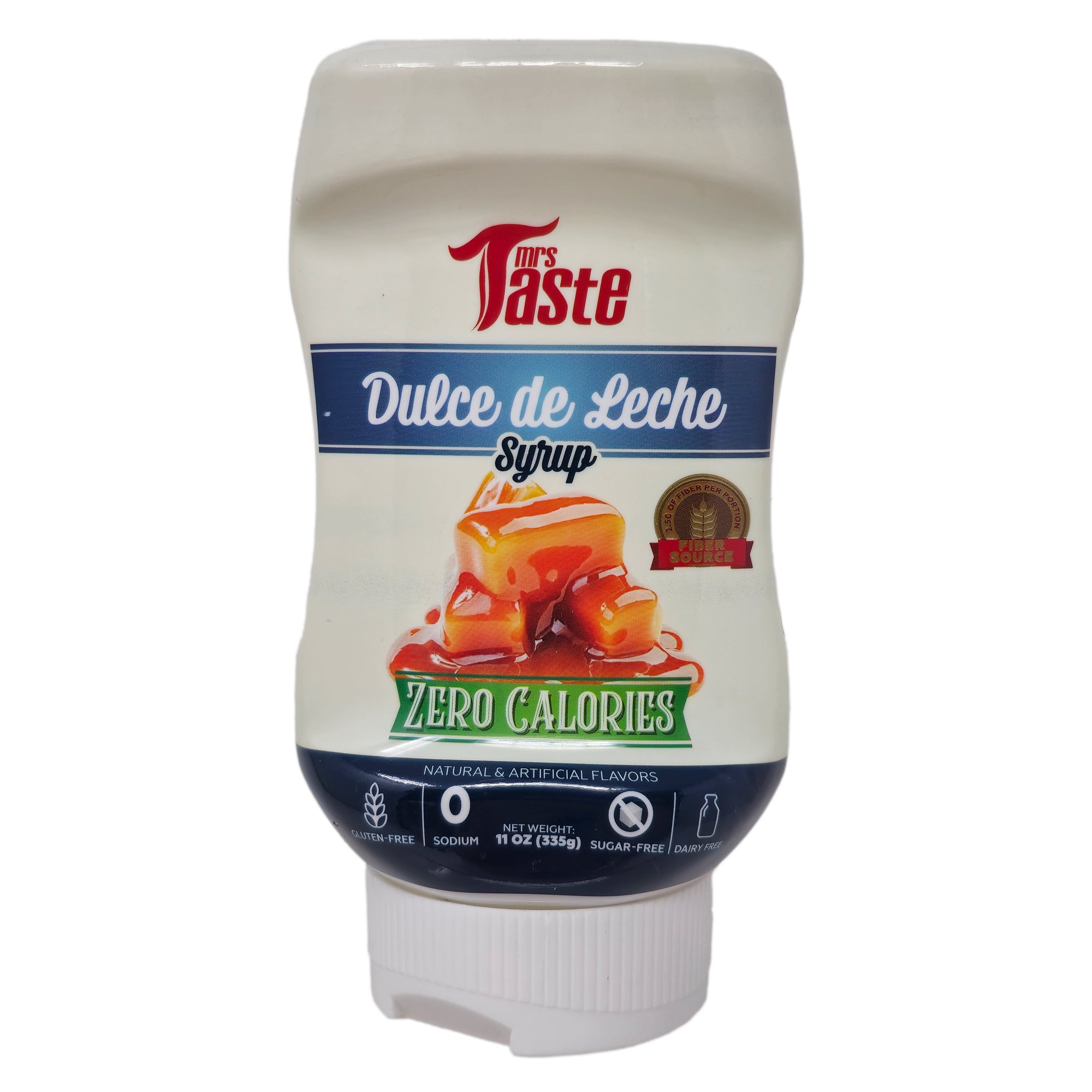 Mrs. Taste Zero Sodium Dulce de Leche Sirup – 11oz