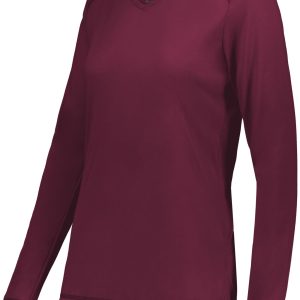 Langarm-T-Shirt aus superweich gesponnenem Poly von Richardson für Damen