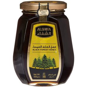 AL SHIFA All natürlich Reiner Schwarzwaldhonig, 500 Gramm