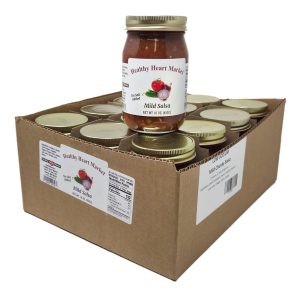Case of 12 Healthy Heart Market No Salz hinzugefügt milde Salsa – . – 16oz