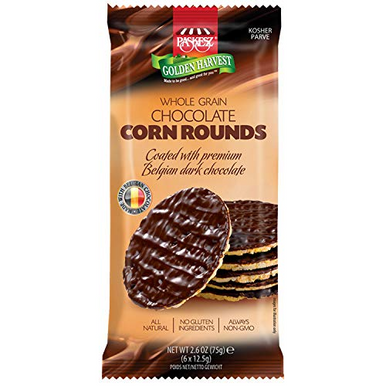 Paskesz Vollkorn-Schokoladen Mais Rounds, 2,6 oz