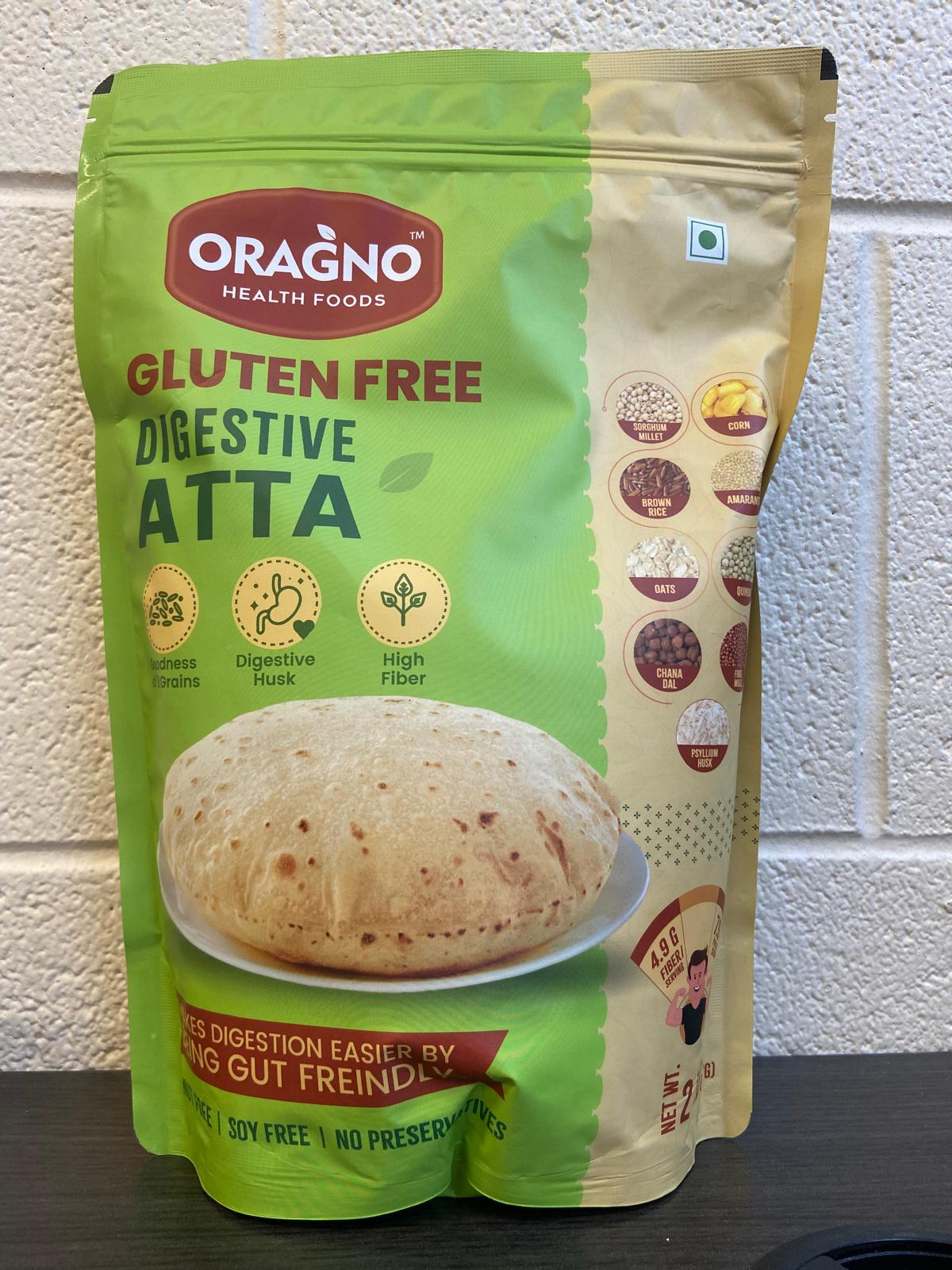 Oragno Glutenfrei Verdauungs Atta, 2lb